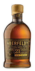 Aberfeldy 21 Years Old. Image courtesy Aberfeldy/John Dewar & Sons.