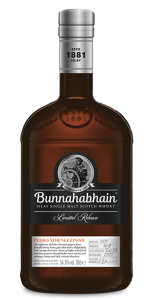 Bunnahabhain Pedro Ximénez Finish. Image courtesy Bunnahabhain/Distell.