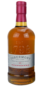 Tobermory 20. Image courtesy Tobermory/Distell.