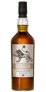 Lagavulin 9 Year Old: House Lannister Edition. Image courtesy Diageo.