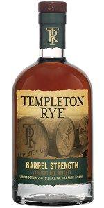 Templeton Rye Barrel Strength 2019 Edition. Image courtesy Templeton Rye Spirits LLC.