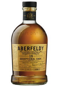 Aberfeldy 18 Exceptional Cask Series. Image courtesy Aberfeldy/John Dewar & Sons.