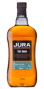 Jura "The Road" Single Malt Scotch Whisky. Image courtesy Jura/Whyte & Mackay.