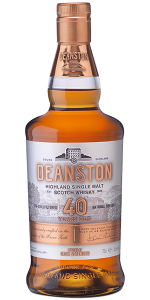 Deanston 40 Year Old Scotch Whisky. Image courtesy Deanston/Distell.