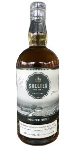 Shelter Point Smoke Point Single Grain Canadian Whisky. Photo ©2020, Mark Gillespie/CaskStrength Media.