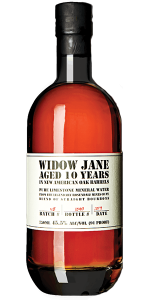 Widow Jane Aged 10 Years. Image courtesy Widow Jane Distillery.