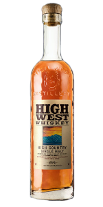 High West High Country American Single Malt. Image courtesy High West Distillery.