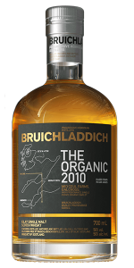 Bruichladdich The Organic 2010. Image courtesy Bruichladdich.