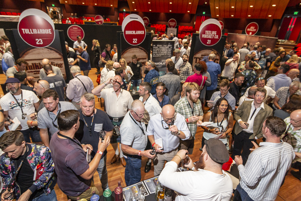 Whisky lovers at DramFest 2020 in Christchurch, New Zealand. Photo ©2020, Mark Gillespie/CaskStrength Media.