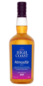 High Coast Atmosfär Swedish Single Malt Whisky. Image courtesy High Coast Distillery.