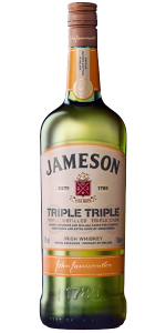 Jameson Triple Triple Irish Whiskey. Image courtesy Irish Distillers Pernod Ricard.