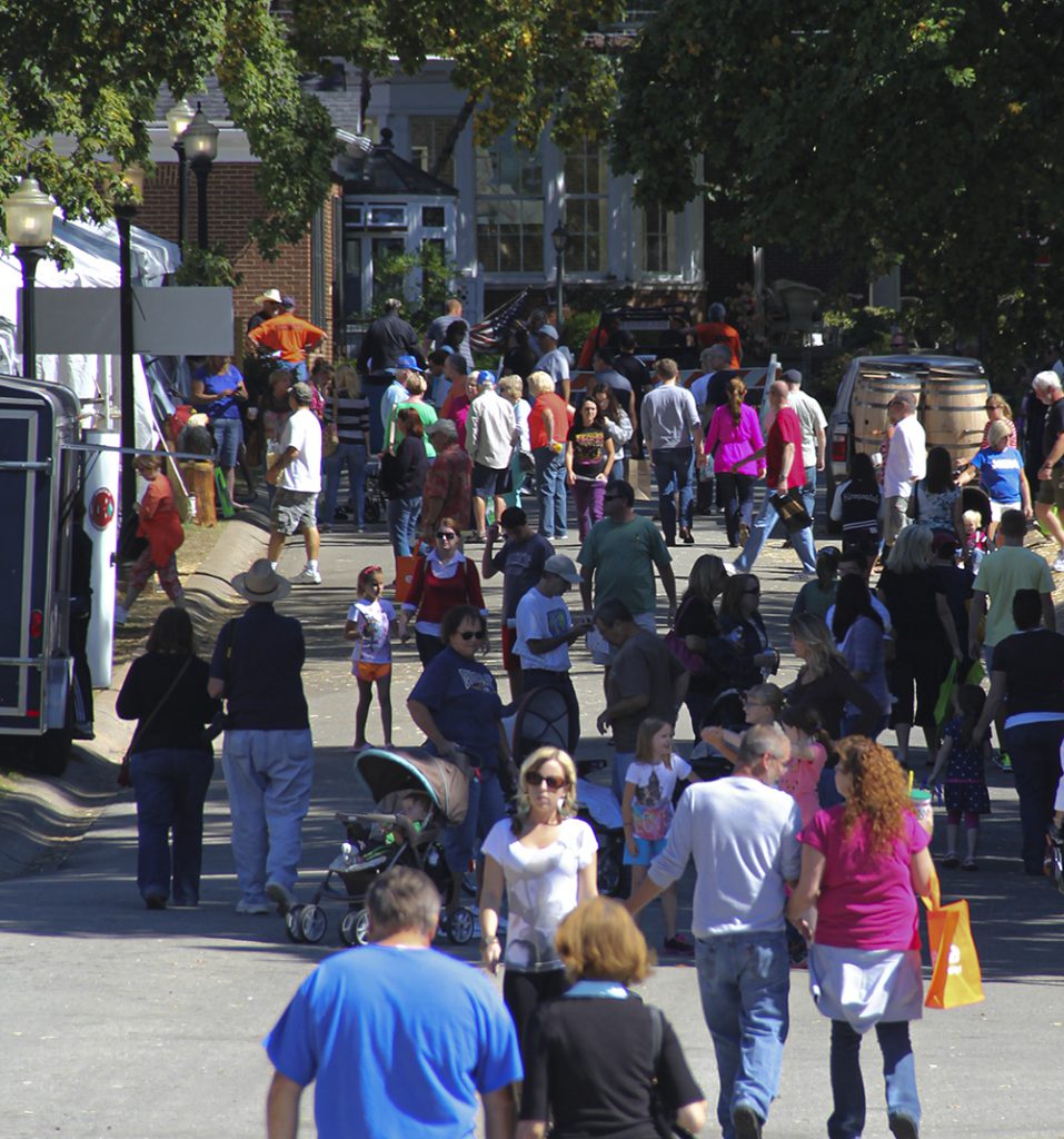 The Kentucky Bourbon Festival draws thousands of people to Bardstown, Kentucky every September. File photo ©2020, Mark Gillespie/CaskStrength Media.