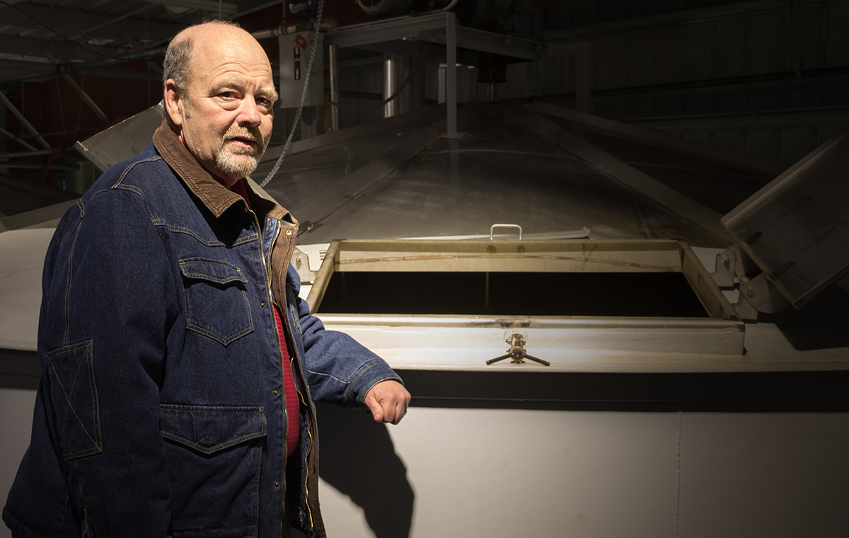 Fred Noe inside the Jim Beam Distillery in Clermont, Kentucky during a 2013 photo shoot. Photo ©2013, Mark Gillespie/CaskStrength Media.