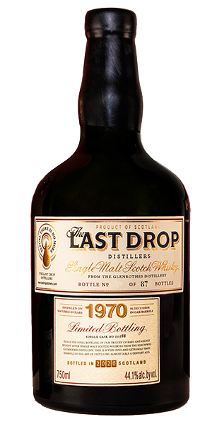 The Last Drop 1970 Glenrothes. Image courtesy Last Drop Distillers.