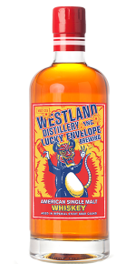 Westland/Lucky Envelope Cask Exchange American Single Malt. Image courtesy Westland Distilling.