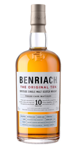 Benriach The Original 10 single malt Scotch Whisky. Image courtesy BenRiach/Brown-Forman.