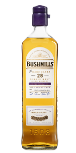 Bushmills Rare Casks 28 Years Cognac Cask. Image courtesy Bushmills. 