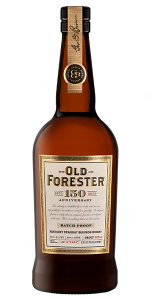 Old Forester 150th Anniversary Batch #1. Image courtesy Old Forester/Brown-Forman. 