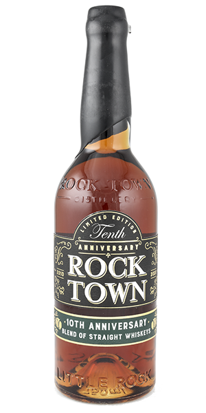 Rock Town Distillery's 10th Anniversary whiskey. Photo ©2020, Mark Gillespie/CaskStrength Media.