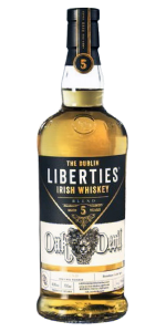 The Dublin Liberties Oak Devil Irish Whiskey. Image courtesy First Ireland Spirits/Quintessential Brands.