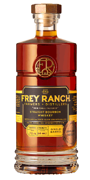 Frey Ranch Distiller's Reserve Bourbon. Image courtesy Frey Ranch.