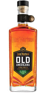 Luca Mariano Old Americana Small Batch Rye. Image courtesy Luca Mariano Distillery.