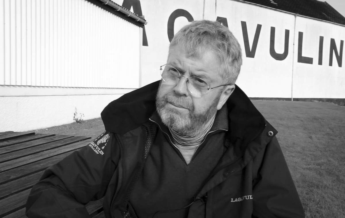 Diageo's Dr. Nick Morgan photographed at Lagavulin Distillery in Scotland, 2016. File photo ©2020, Mark Gillespie/CaskStrength Media.