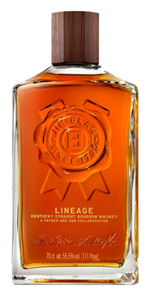 Jim Beam Lineage 15-Year-Old Bourbon. Image courtesy Jim Beam.