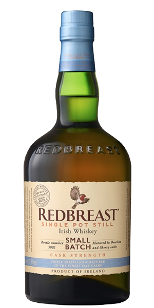 Redbreast Small Batch Single Pot Still Irish Whiskey. Image courtesy Irish Distillers.