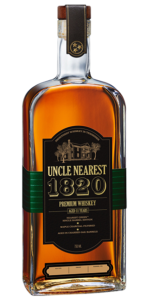 Uncle Nearest 1820 11 Year Old Single Barrel. Image courtesy Uncle Nearest Distillery.