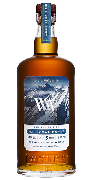 Wyoming Whiskey 2021 National Parks Edition. Image courtesy Wyoming Whiskey.