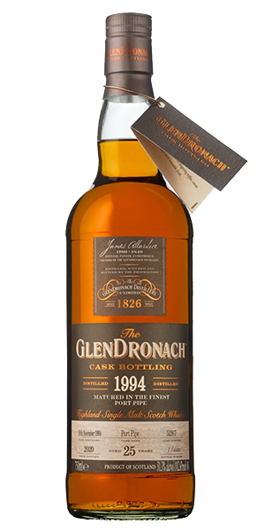 GlenDronach 1994 Single Cask #5287. Image courtesy GlenDronach/Brown-Forman.