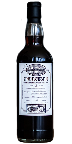 Springbank 8 PX Cask. Image courtesy Springbank Distillers/J&A Mitchell.