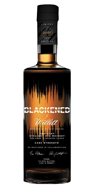 Blackened X Willet Rye Whiskey. Image courtesy Sweet Amber Spirits.