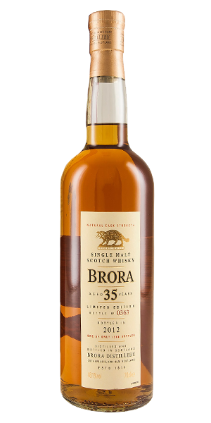 Brora 35 Years 2012 Release. Image courtesy Diageo.