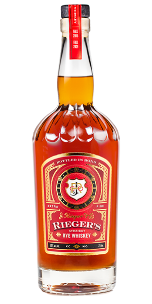 J. Rieger & Co. 2021 Bottled in Bond Straight Rye. Image courtesy J. Rieger & Co.