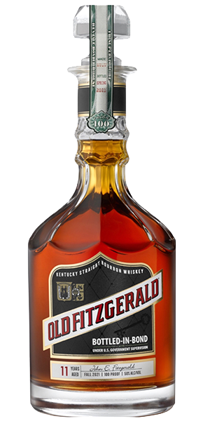 Old Fitzgerald Bottled in Bond Bourbon Fall 2021 Edition. Image courtesy Heaven Hill Distillery.