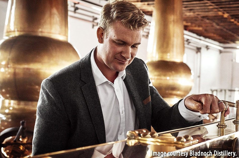 Bladnoch Master Distiller Dr. Nick Savage. Image courtesy Bladnoch Distillery.