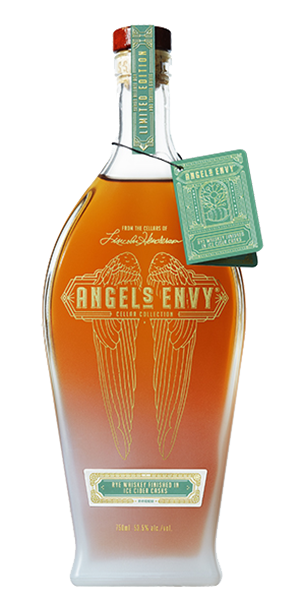 Angel's Envy Rye Ice Cider Cask Finish. Image courtesy Angel's Envy.