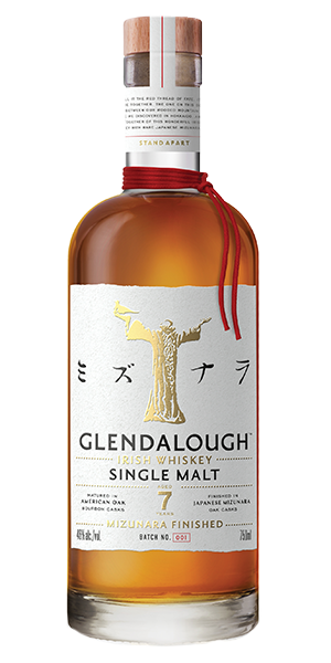 Glendalough 7 Mizunara Cask Finish. Image courtesy Glendalough Distillery.