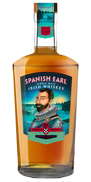 Spanish Earl Irish Whiskey. Image courtesy Kinsale Spirits Co.