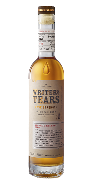 Writers' Tears Cask Strength Irish Whiskey. Image courtesy Walsh Whiskey Company.