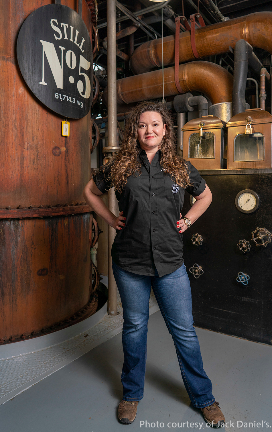 Jack Daniel's Assistant Distiller Lexie Phillips. Image courtesy Jack Daniel's.