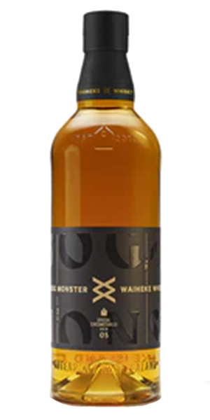 Waiheke Whisky Bog Monster New Zealand Single Malt. Image courtesy Waiheke Whisky.