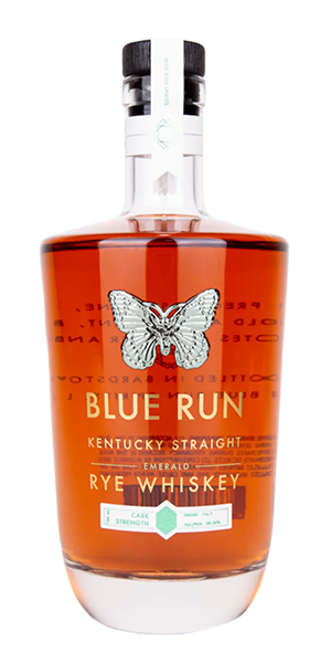 Blue Run Emerald Rye. Image courtesy Blue Run Spirits.