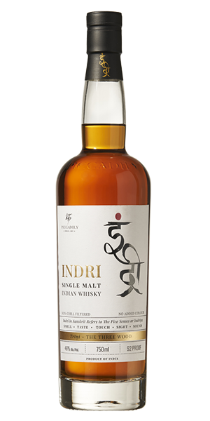 Indri Trini Single Malt. Image courtesy Piccadilly Distillers.