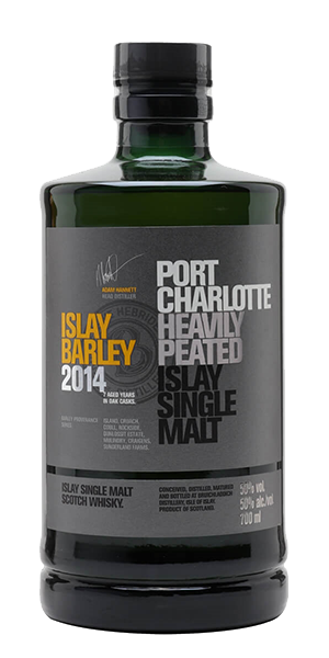 Port Charlotte Islay Barley 2014. Image courtesy Bruichladdich.