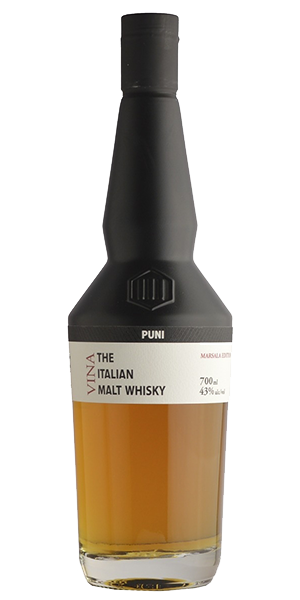 Puni Vina Italian Malt Whisky. Image courtesy Puni Distillery.