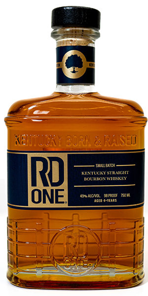 RD1 Straight Bourbon. Image courtesy RD1 Spirits.